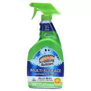 We use the right bathroom cleaner!